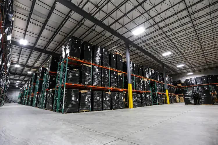Warehouse interior