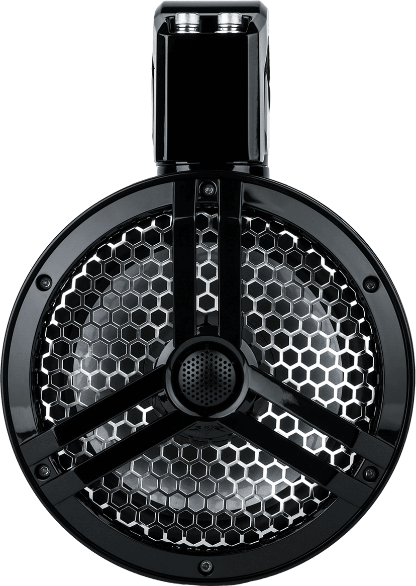 SK8MB-TWR tower speaker 3/4 angle view