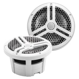 SK8M | Marine 8" Full Range 2-Way 500 Watt Speakers - White (Pair) - View 1