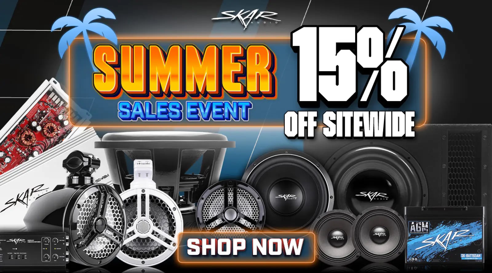 Summer Sale - 15% Off Site-wide