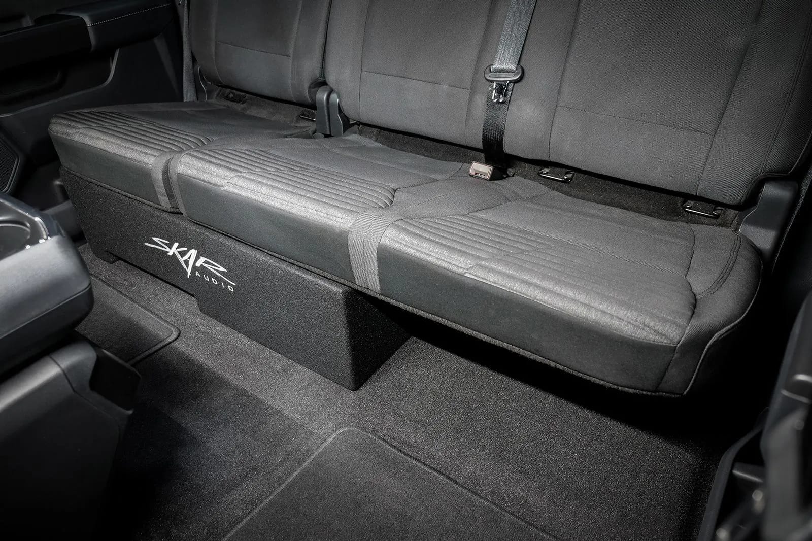 2015-2026 Ford F-150 Super Crew Cab Compatible Single 10" Ported Subwoofer Enclosure #9