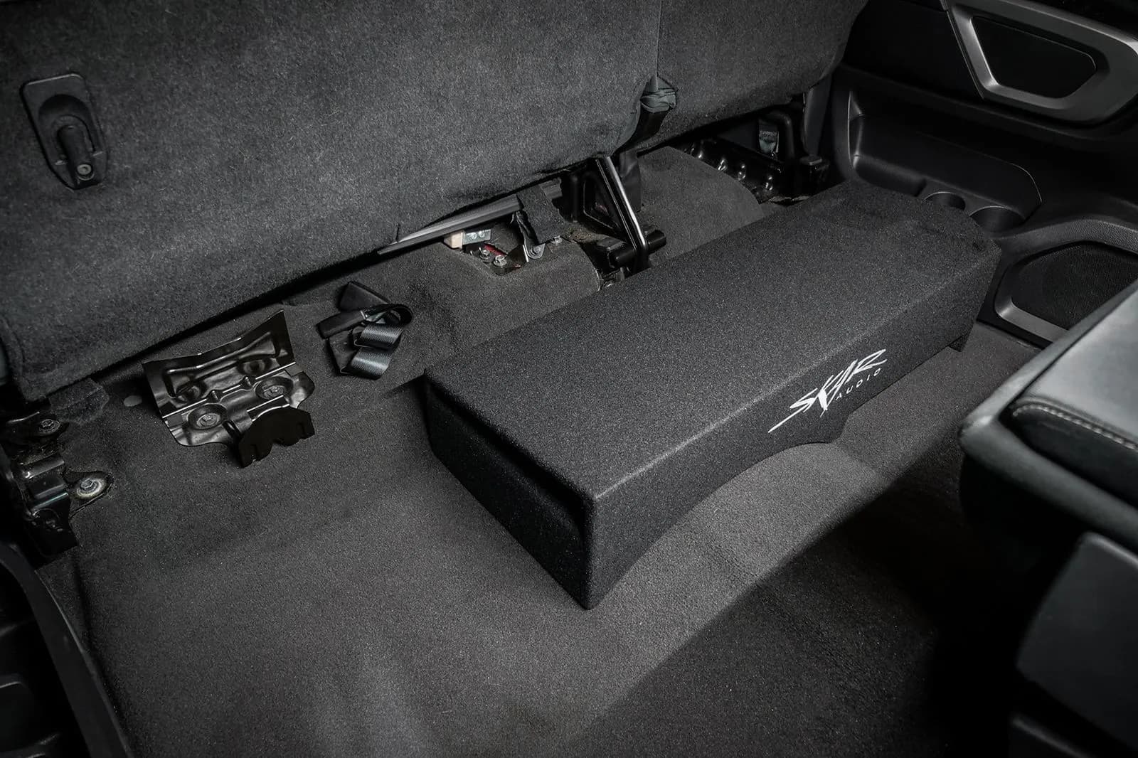 Featured Product Photo 12 for 2016-2025 Nissan Titan Crew Cab Compatible Single 10" Ported Subwoofer Enclosure