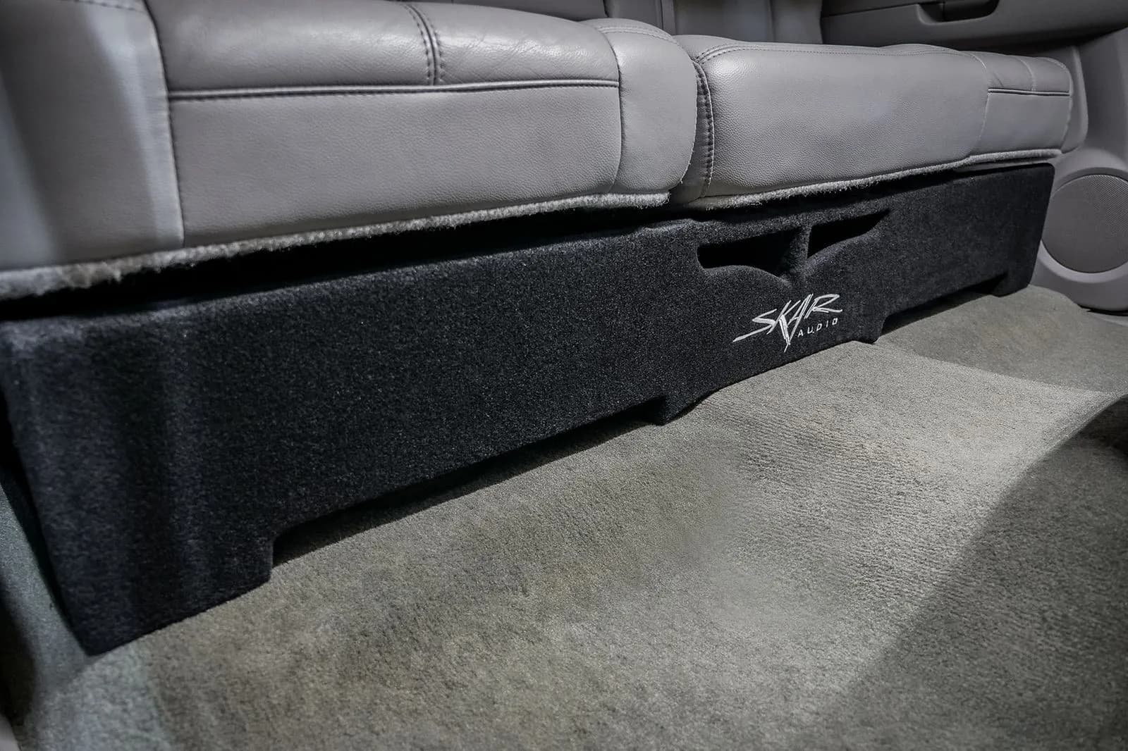 Featured Product Photo 11 for 2007-2013 Chevy Silverado & GMC Sierra Crew Cab Compatible Dual 10" Subwoofer Enclosure