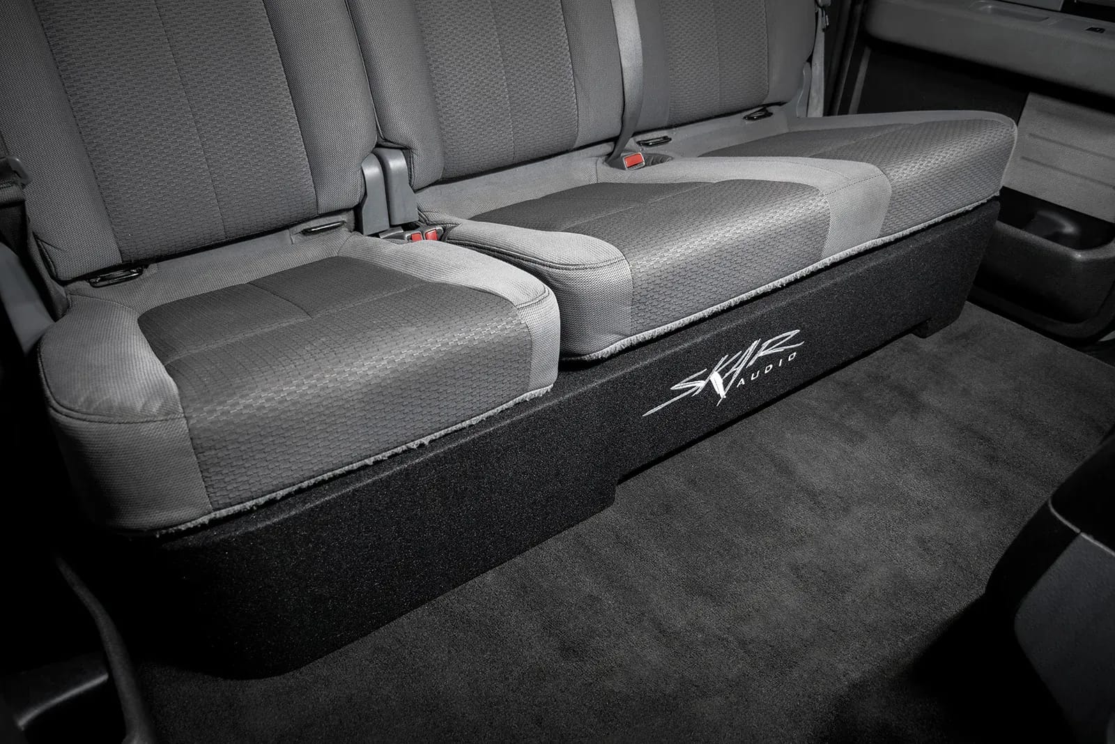 2009-2014 Ford F-150 Super Crew Cab Compatible Dual 12" Ported Subwoofer Enclosure #9