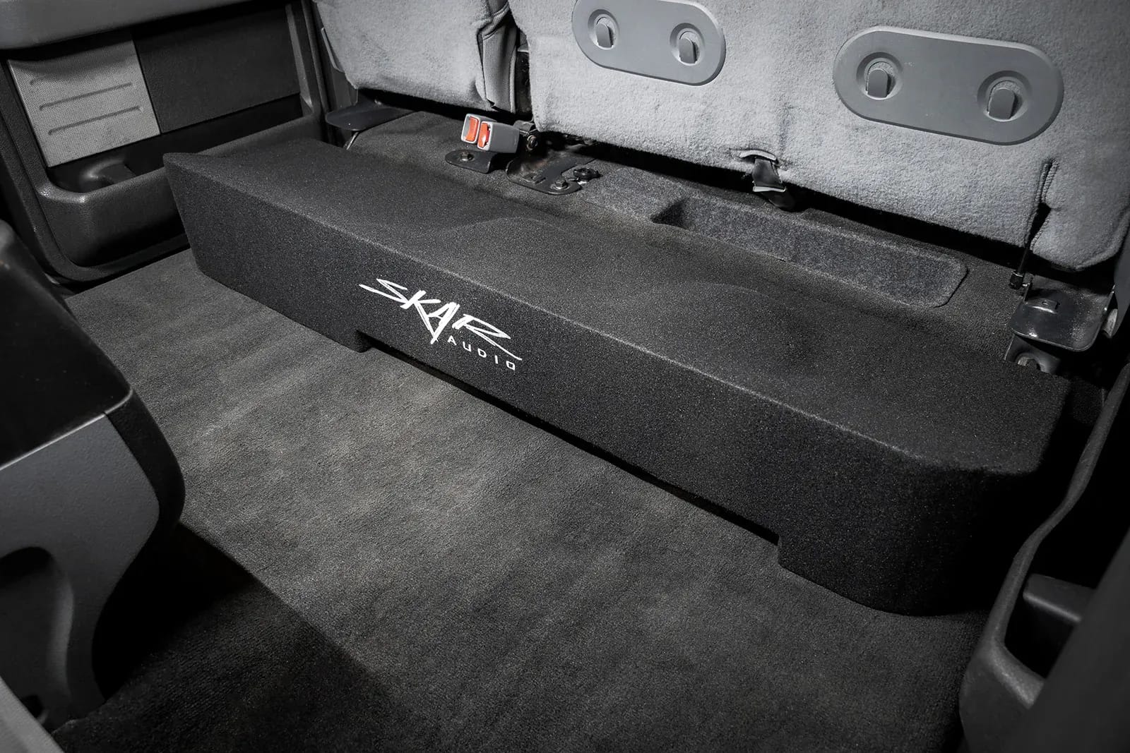 2009-2014 Ford F-150 Super Crew Cab Compatible Dual 12" Ported Subwoofer Enclosure #11