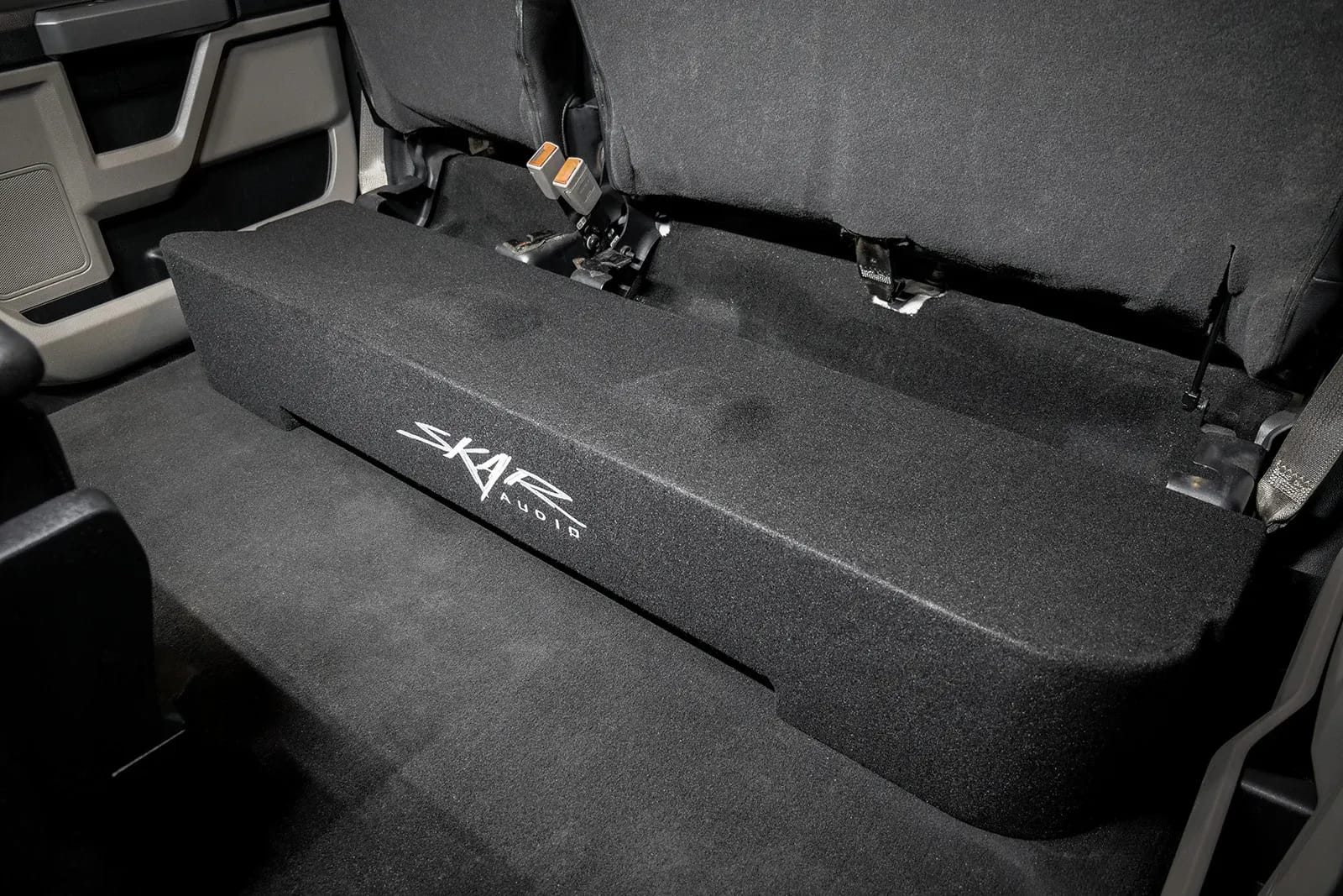 2017-2025 Ford Super Duty (F-250/350/450) SuperCrew Cab Compatible Dual 12" Ported Subwoofer Enclosure #11