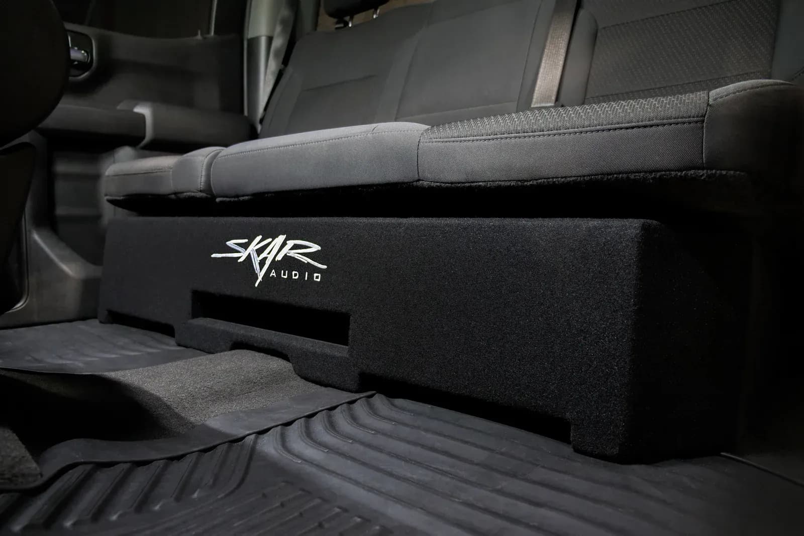Featured Product Photo 6 for 2019-2025 Chevy Silverado & GMC Sierra Crew Cab Compatible Dual 12" Ported Subwoofer Enclosure