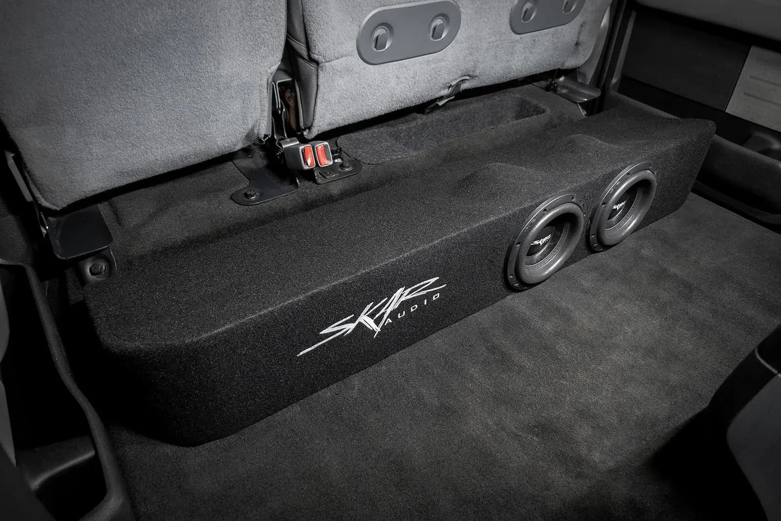 Featured Product Photo 9 for 2009-2014 Ford F-150 Super Crew Cab Compatible Dual 8" Ported Subwoofer Enclosure