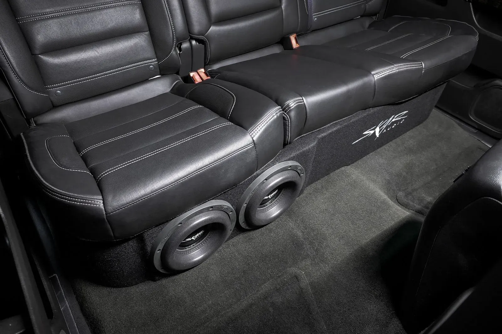 2014-2018 Chevy Silverado & GMC Sierra Crew Cab Compatible Dual 8" Ported Subwoofer Enclosure #11