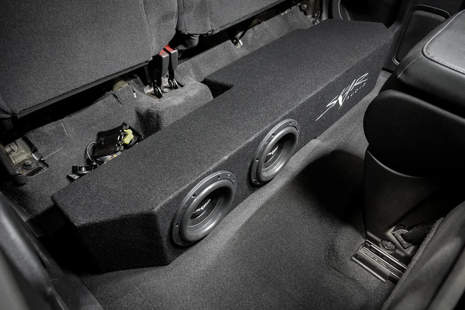 2019-2025 Chevy Silverado & GMC Sierra Double Cab Compatible Dual 8" Ported Subwoofer Enclosure #10