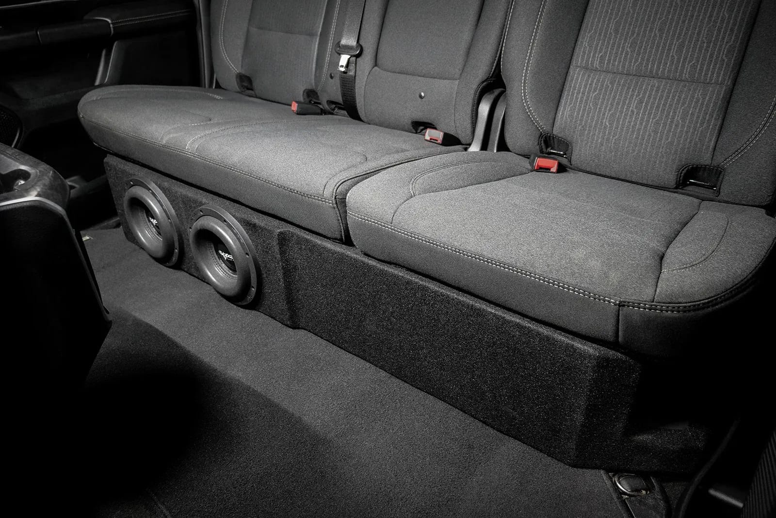 2019-2025 Ram 1500 (5th Gen) Crew Cab Compatible Dual 8" Ported Subwoofer Enclosure #9