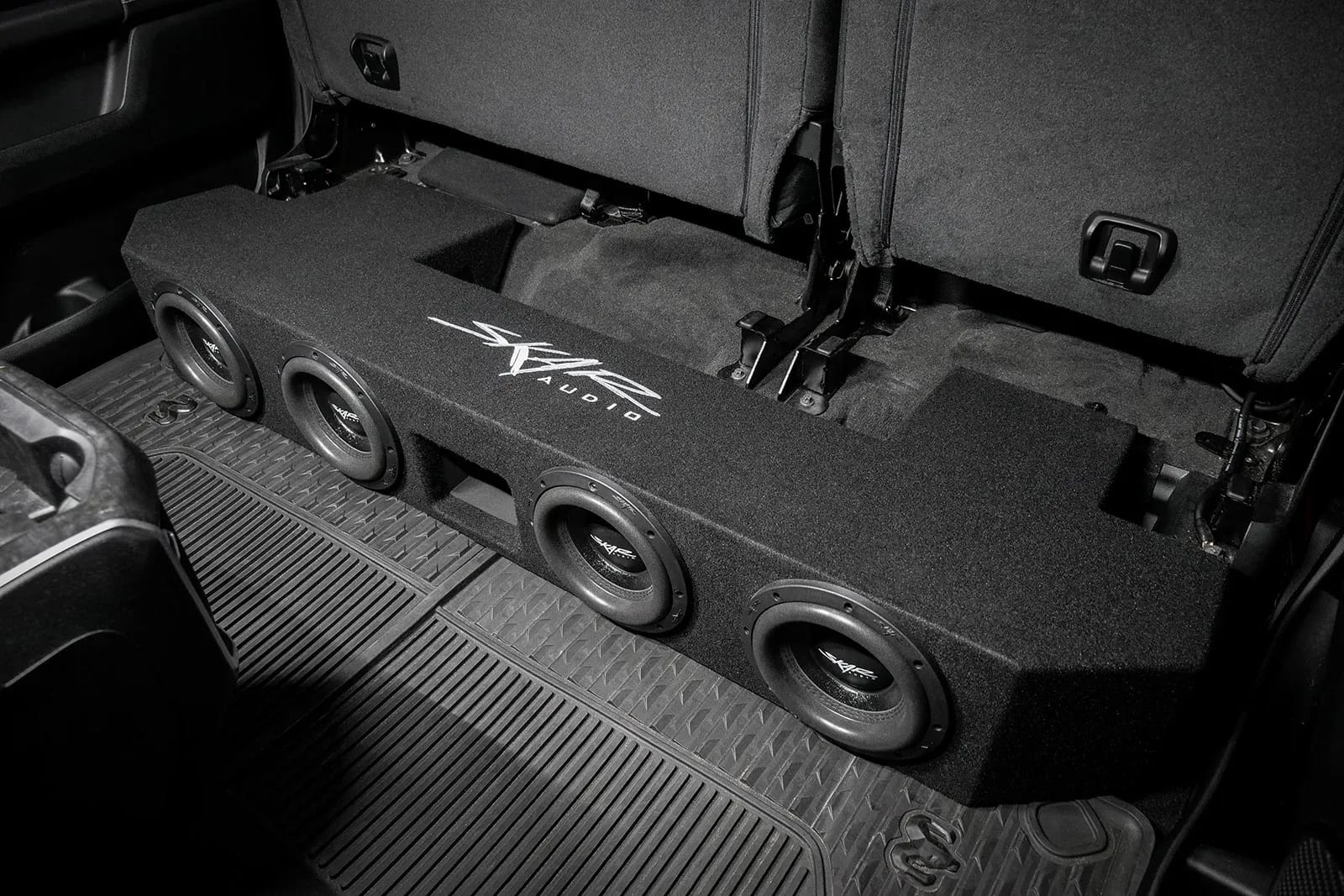 2019-2025 Ram 1500 (5th Gen) Crew Cab Compatible Quad 8" Ported Subwoofer Enclosure #10