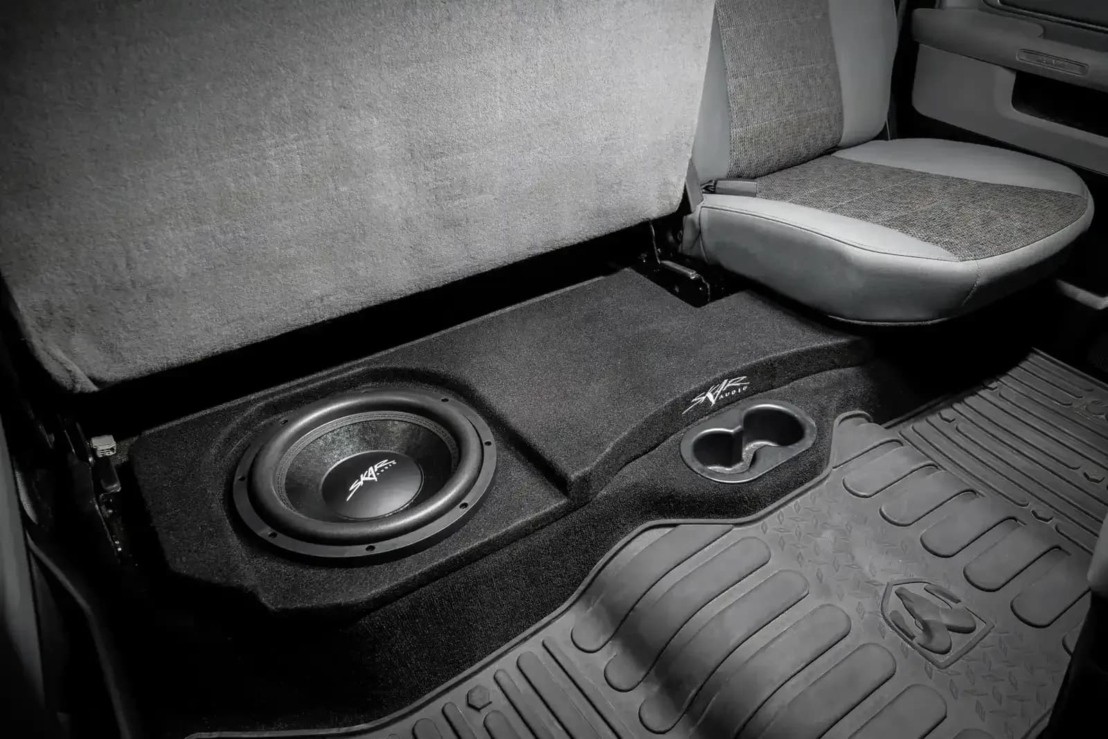 Featured Product Photo 10 for Dual 10" 2,400W Max Power Loaded Subwoofer Enclosure Compatible with 2002-2018 Dodge Ram Crew & Quad Cab Trucks
