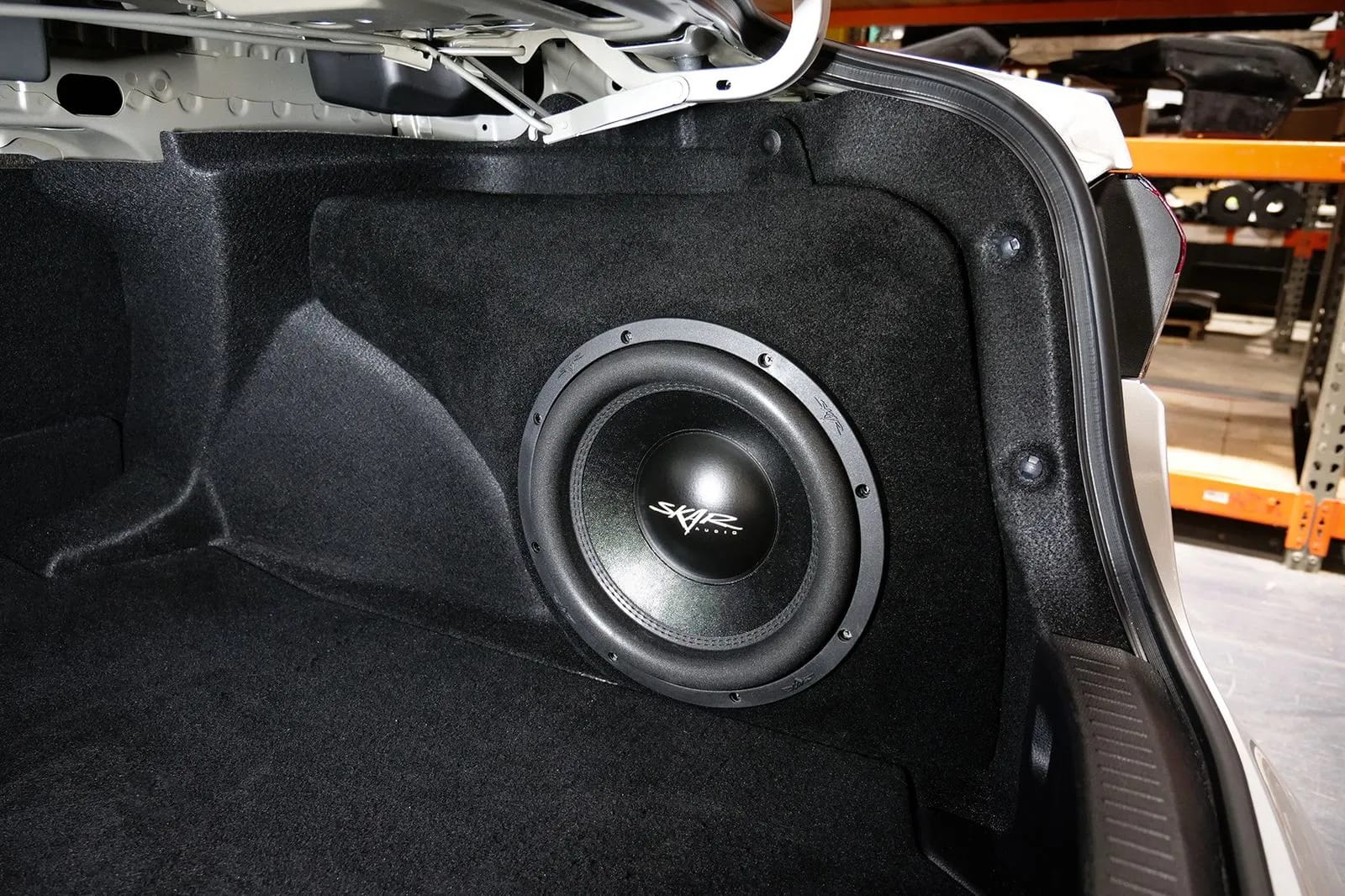 Single 12" 1,600W Max Power Loaded Subwoofer Enclosure Compatible with 2020-2025 Toyota Corolla Vehicles #9