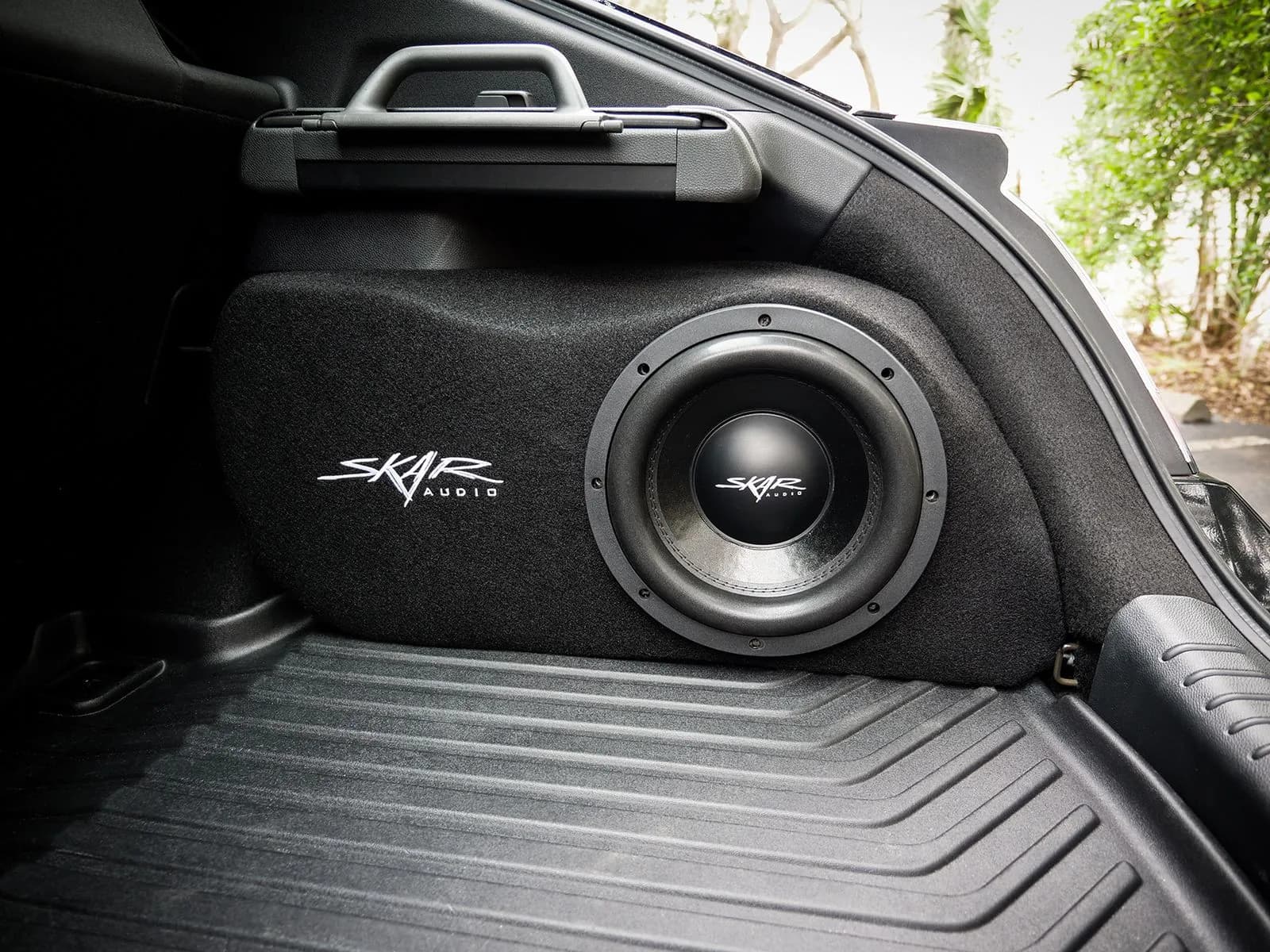 Featured Product Photo 10 for Single 10" 800W Max Power Loaded Subwoofer Enclosure Compatible with 2017-2021 Honda Civic Hatchback Sport Vehicles