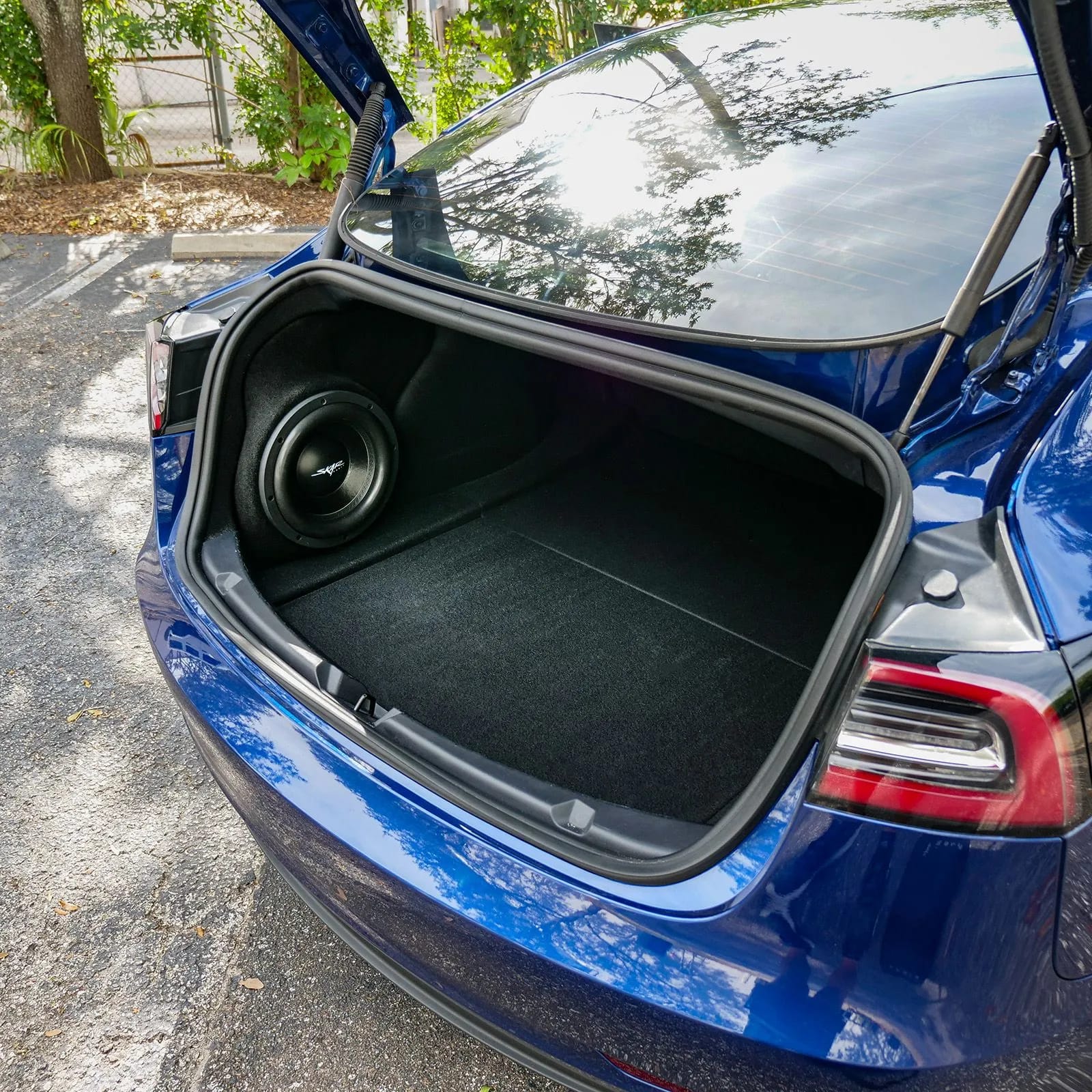 Single 10" 800W Max Power Loaded Subwoofer Enclosure Compatible with 2017-2023 Tesla Model 3 Vehicles #10