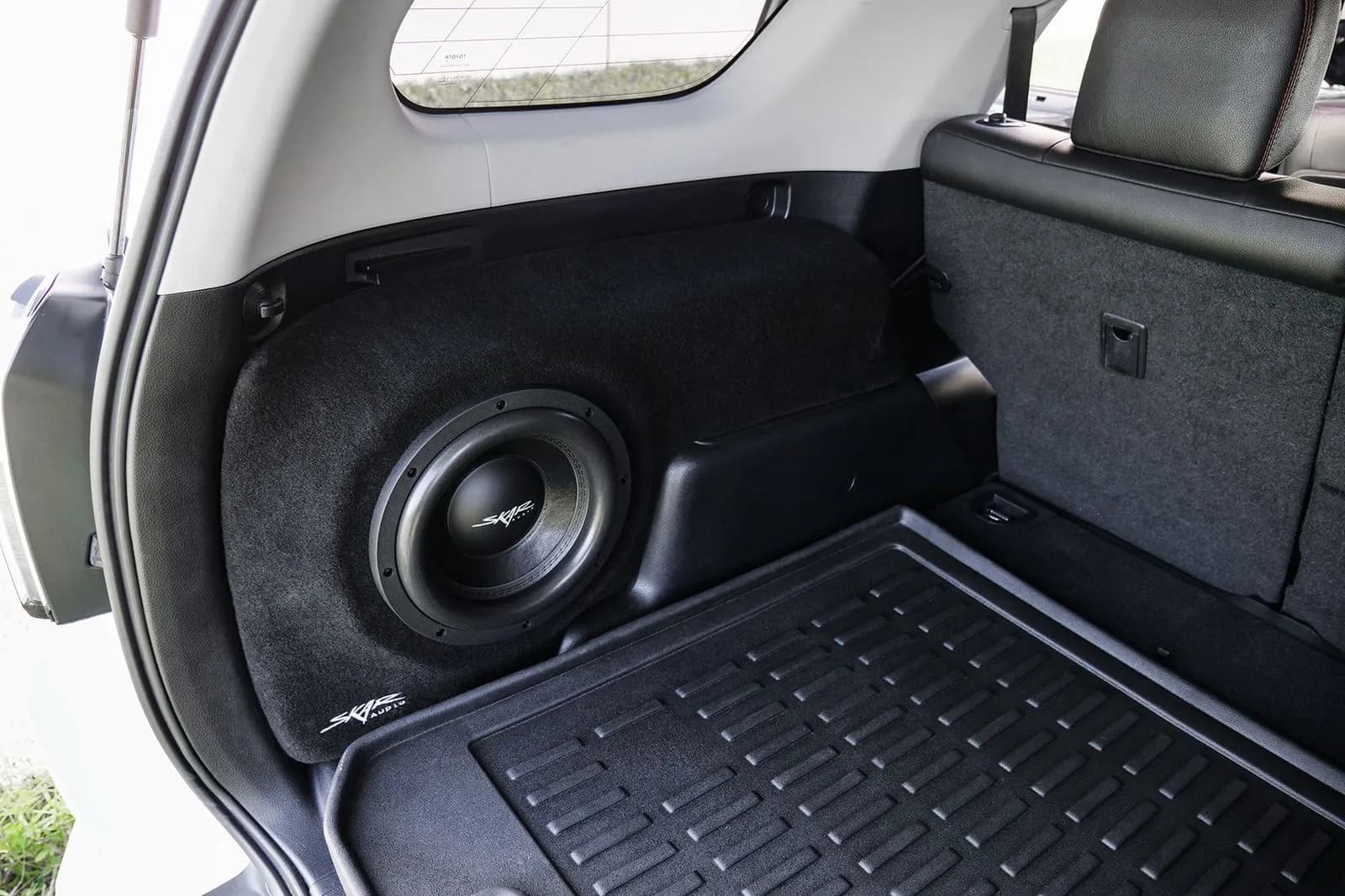 Featured Product Photo 10 for Single 10" 800W Max Power Loaded Subwoofer Enclosure Compatible with 2010-2024 Toyota 4Runner Vehicles