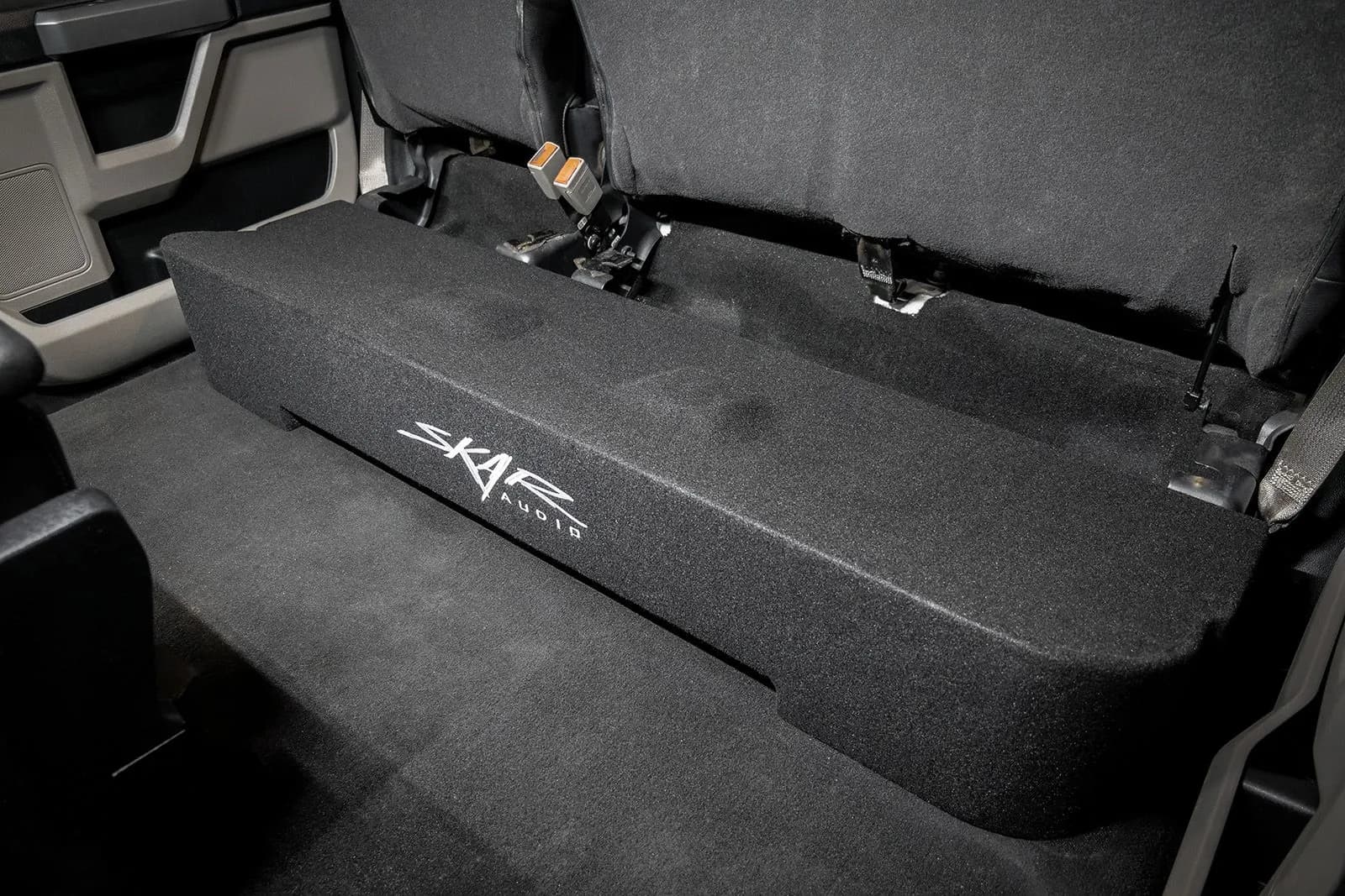 Featured Product Photo 10 for Dual 10" 1,600W Max Power Loaded Subwoofer Enclosure Compatible with 2017-2025 Ford Super Duty (F-250/350/450) SuperCrew Cab Trucks