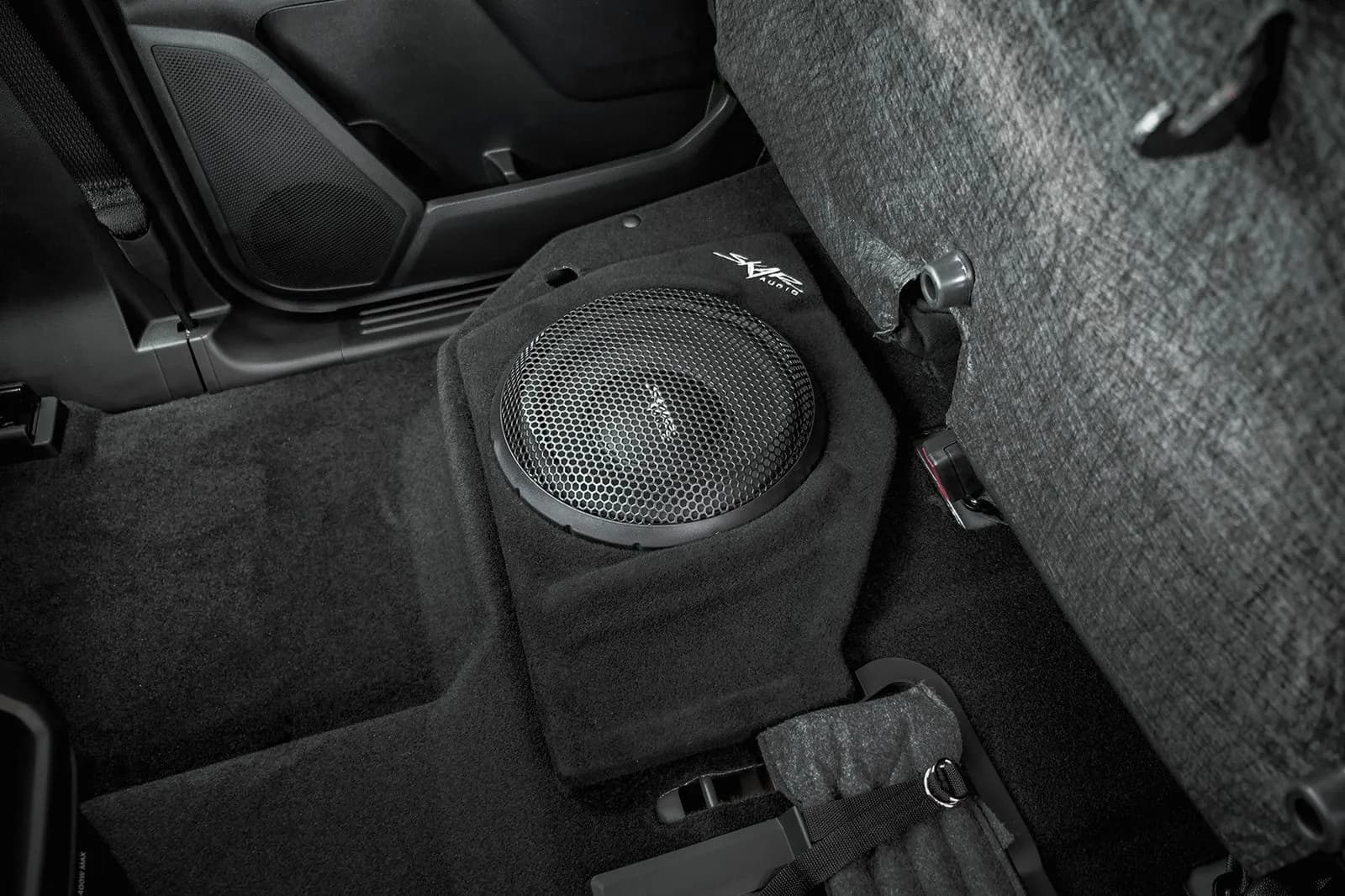 Featured Product Photo 9 for Single 10" 1,000W Max Power Loaded Subwoofer Enclosure Compatible with 2019-2025 Ford Ranger Super Crew Cab Trucks