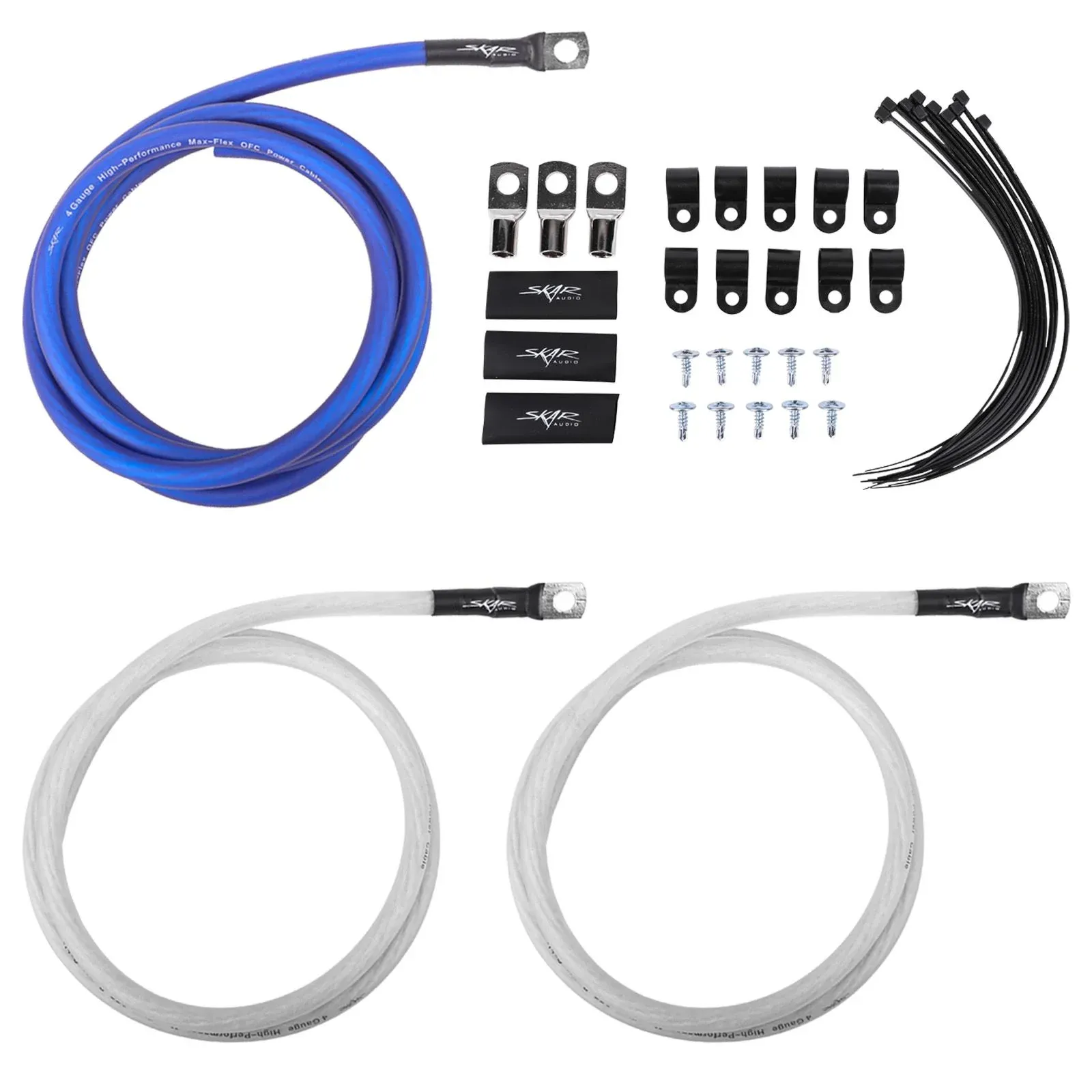 SKBIG3-4GA | 4 Gauge "Big 3" OFC Wiring Upgrade Kit #1