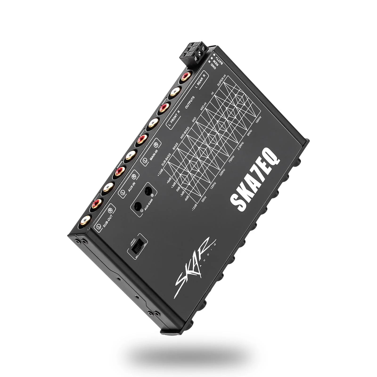 SKA7EQ | 7 Band 1/2 DIN Car Audio Pre-Amp Graphic Equalizer #6