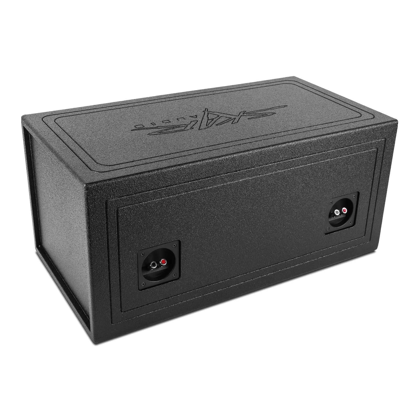 Dual 8" Armor Coated Ported Subwoofer Enclosure #7