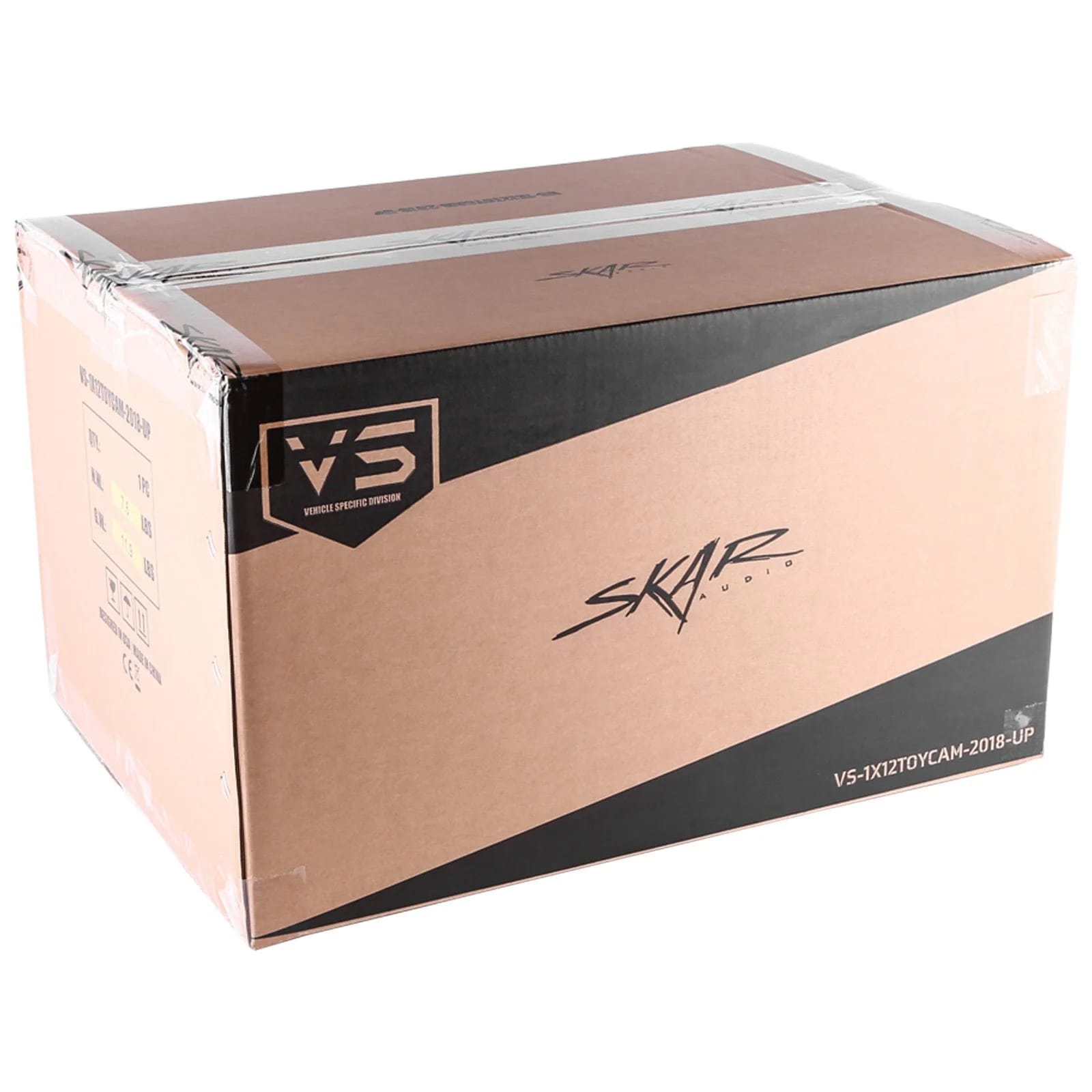 2018-2025 Toyota Camry Compatible Single 12" Sealed Subwoofer Enclosure #5