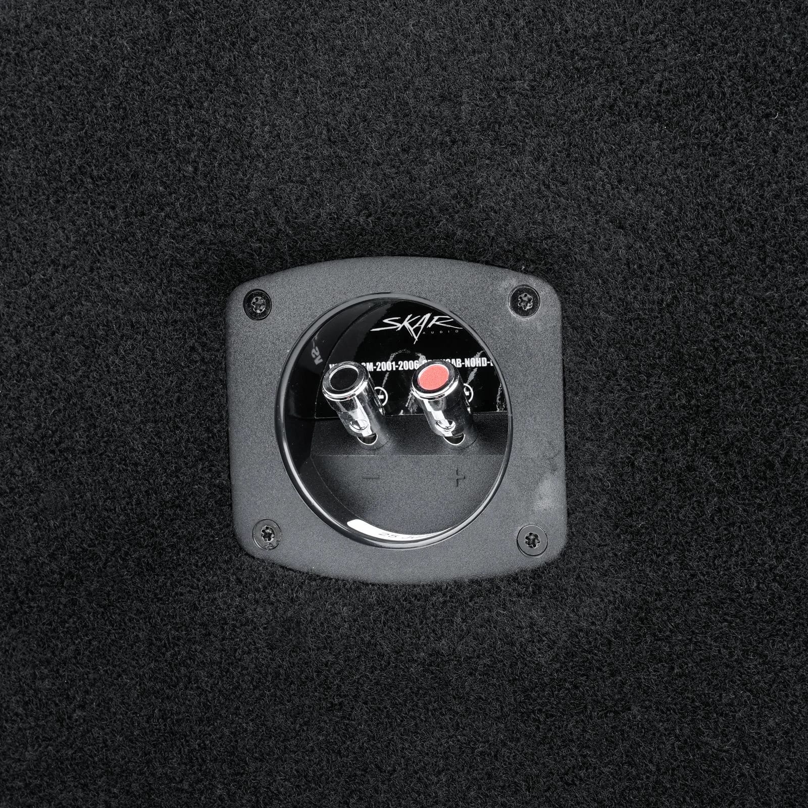2001-2006 Chevy Silverado & GMC Sierra 1500 Non-HD Crew Cab Compatible Dual 10' Subwoofer Enclosure #8