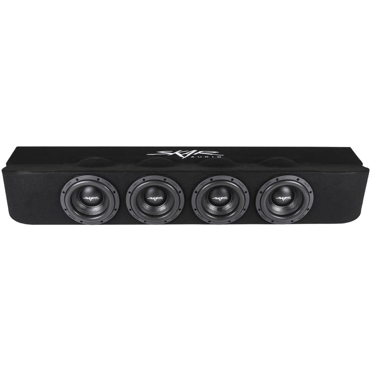 Featured Product Photo 2 for Quad 8" 3,200W Max Power Loaded Subwoofer Enclosure Compatible with 2017-2025 Ford Super Duty (F-250/350/450) SuperCrew Cab Trucks