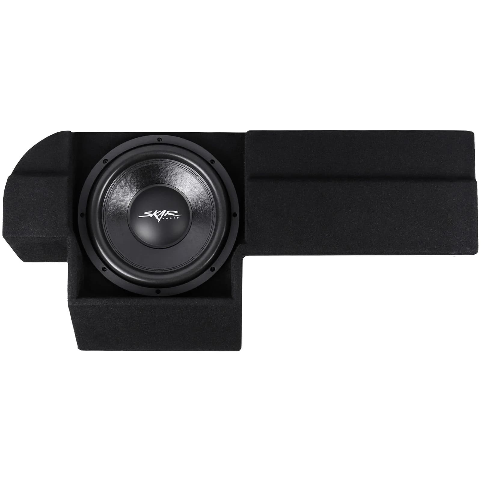 Featured Product Photo 1 for Single 12" 800W Max Power Loaded Subwoofer Enclosure Compatible with 2019-2025 Ram 1500 (5th Gen) Crew Cab Trucks