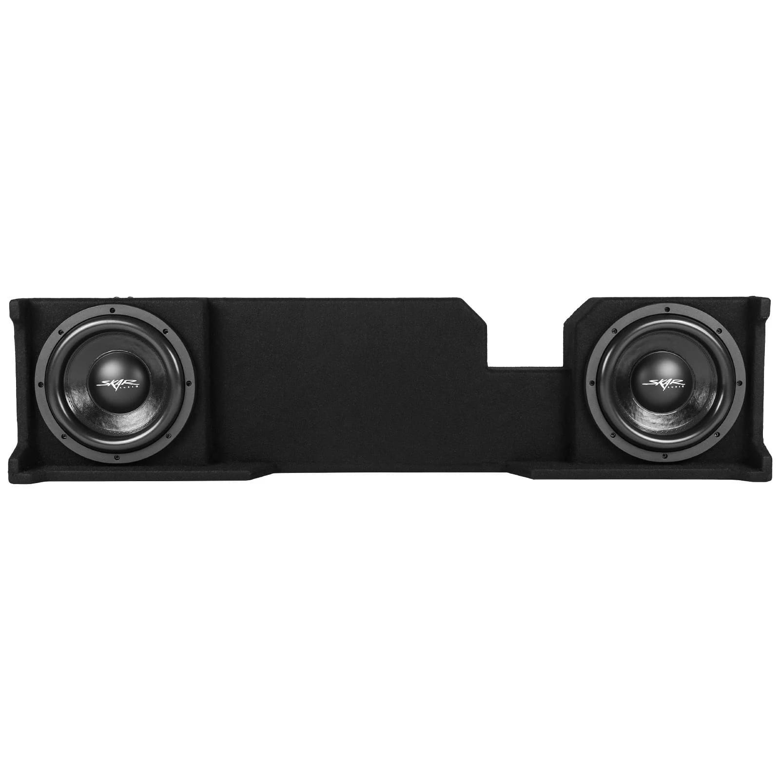 Dual 10" 1,600W Max Power Loaded Subwoofer Enclosure Compatible with 2004-2008 Ford F-150 Super Cab Trucks #2