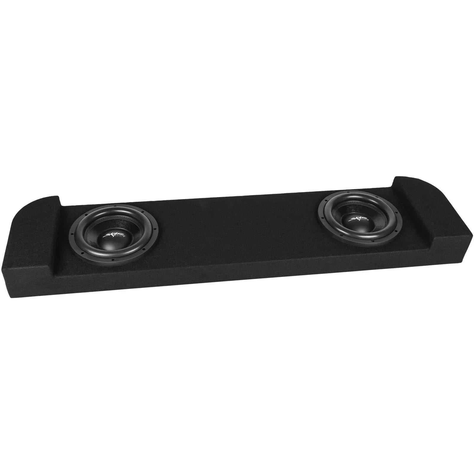Dual 10" 1,600W Max Power Loaded Subwoofer Enclosure Compatible with 2014-2018 Chevy Silverado & GMC Sierra Crew Cab Trucks #1