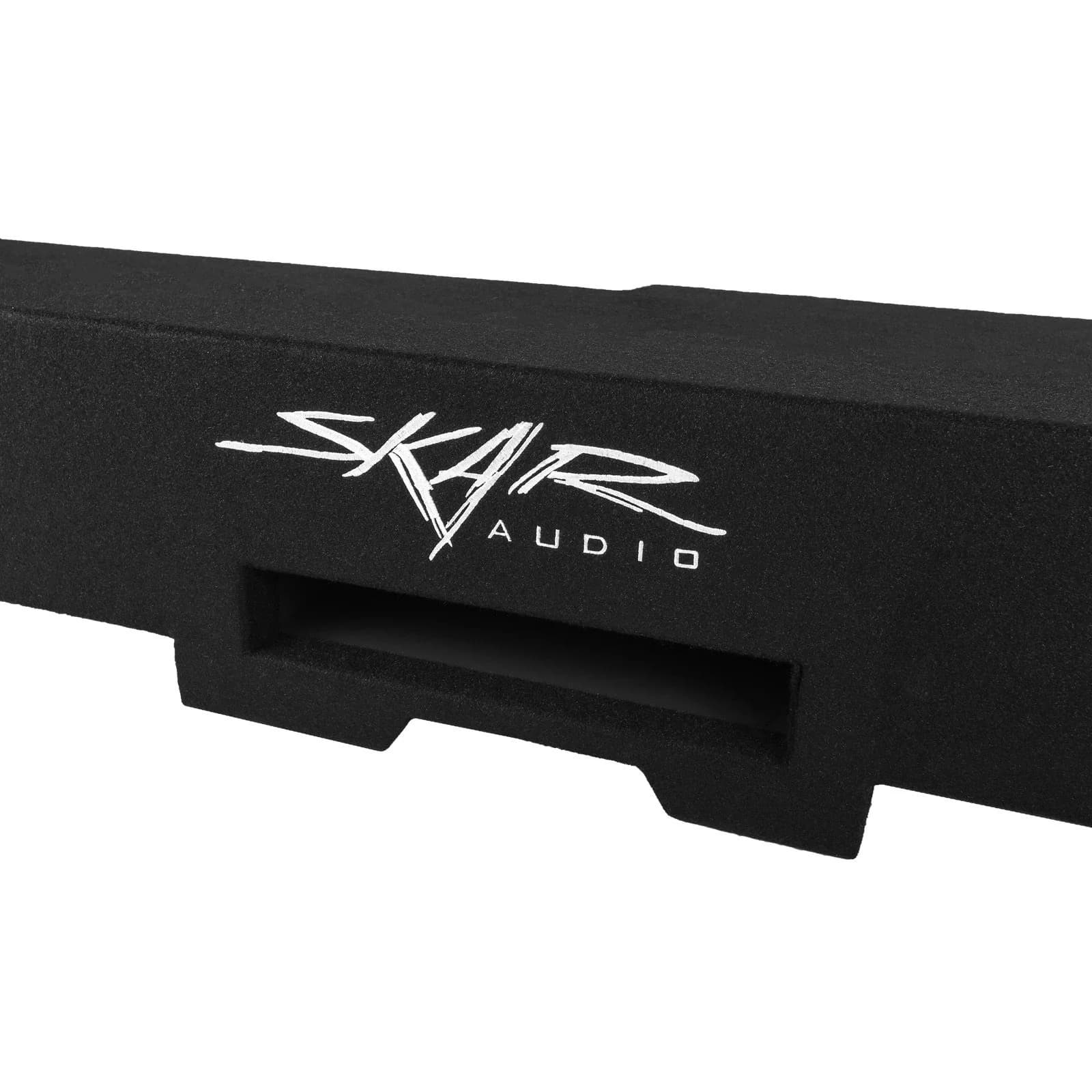 Featured Product Photo 3 for Dual 12" 1,600W Max Power Loaded Subwoofer Enclosure Compatible with 2019-2025 Chevrolet Silverado/GMC Sierra Crew Cab Trucks