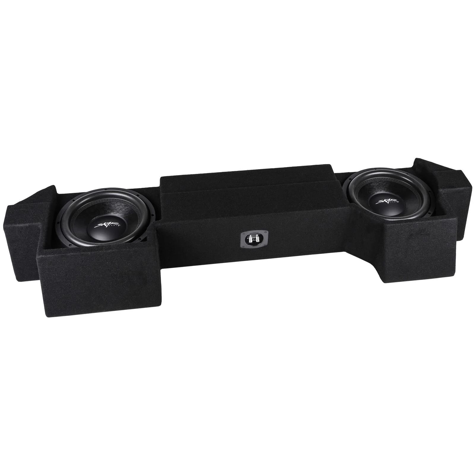 Dual 12" 1,600W Max Power Loaded Subwoofer Enclosure Compatible with 2019-2025 Ram 1500 (5th Gen) Crew Cab Trucks #1