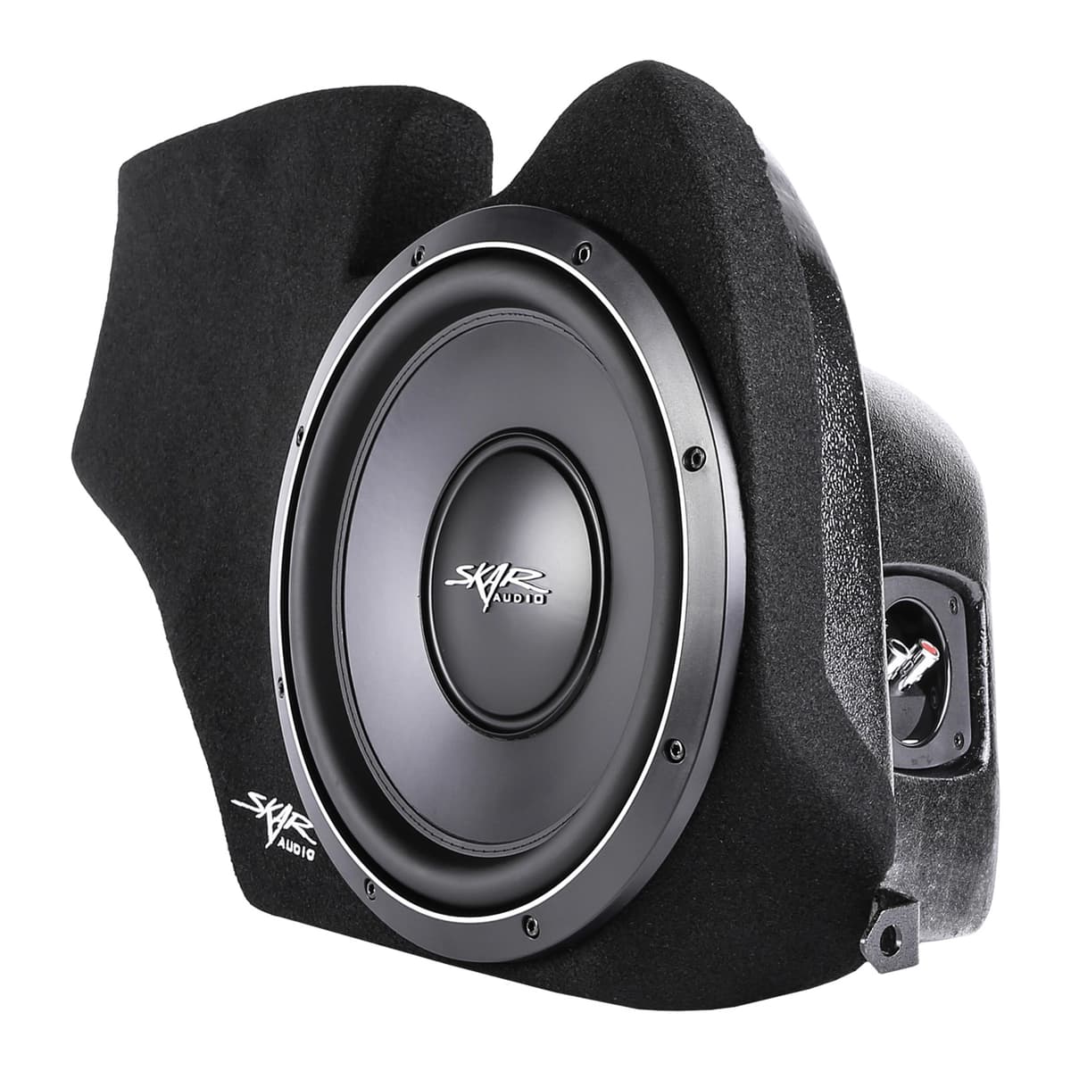 Featured Product Photo 1 for Single 12" 1,000W Max Power Loaded Subwoofer Enclosure Compatible with 2019-2025 Toyota RAV4 Vehicles