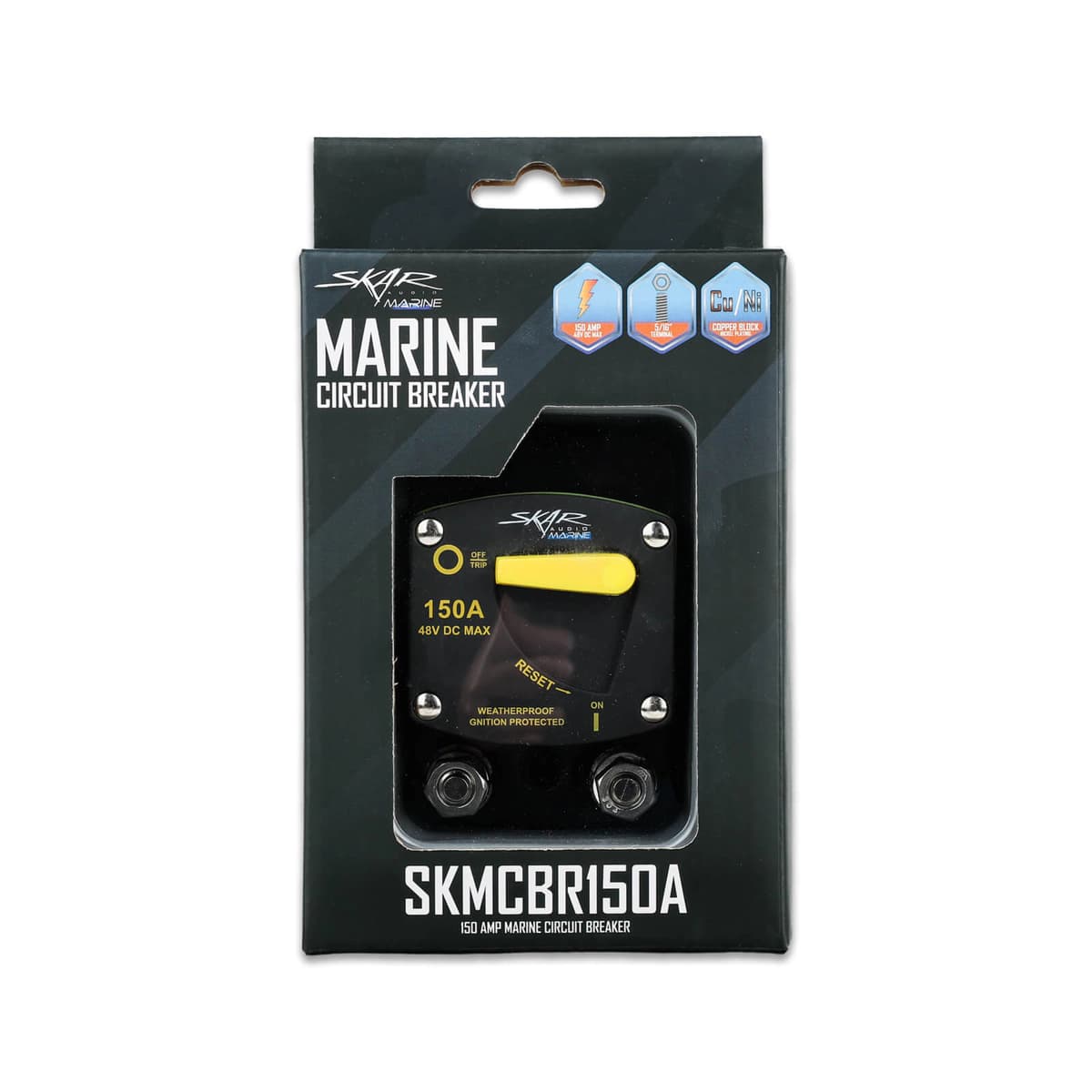 Featured Product Photo 5 for SKMCBR150A | 150 Amp Marine Grade Circuit Breaker