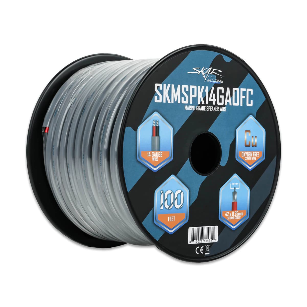 Featured Product Photo 2 for SKMSPK14GAOFC | 14-Gauge Marine Grade OFC Speaker Wire