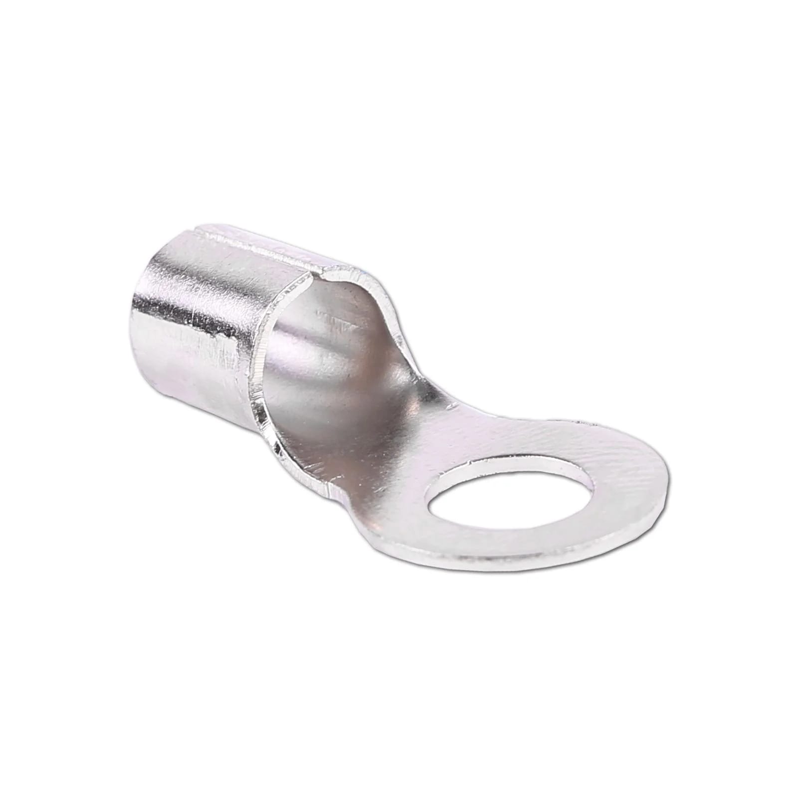 SKRING-TERM-4GA-10PK | 4 Gauge (5/16") Nickel Plated Premium Ring Terminals (10-Pack) #4
