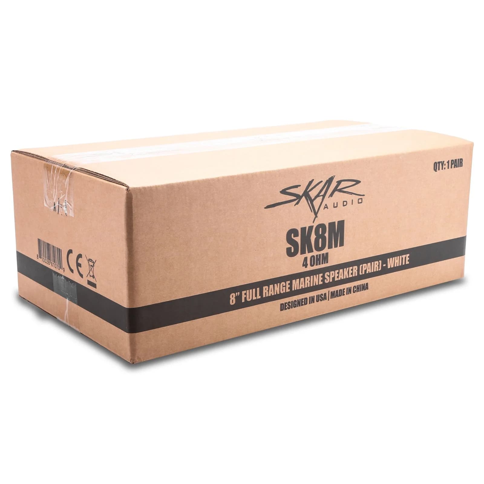 Featured Product Photo 6 for SK8M | Marine 8" Full Range 2-Way 500 Watt Speakers - White (Pair)
